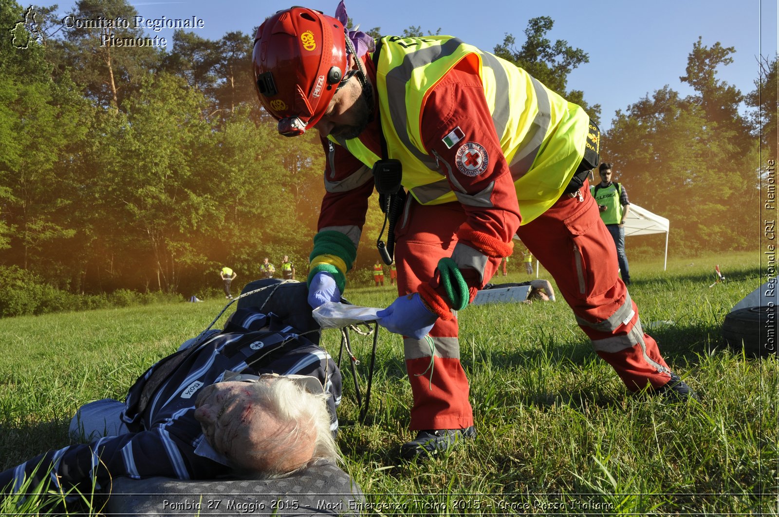 Pombia 27 Maggio 2015 - Maxi Emergenza Ticino 2015 - Croce Rossa Italiana- Comitato Regionale del Piemonte