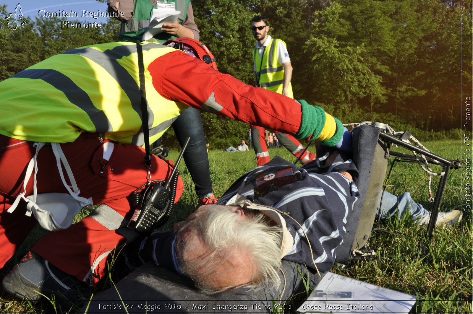 Pombia 27 Maggio 2015 - Maxi Emergenza Ticino 2015 - Croce Rossa Italiana- Comitato Regionale del Piemonte