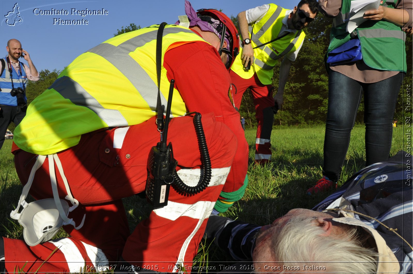 Pombia 27 Maggio 2015 - Maxi Emergenza Ticino 2015 - Croce Rossa Italiana- Comitato Regionale del Piemonte