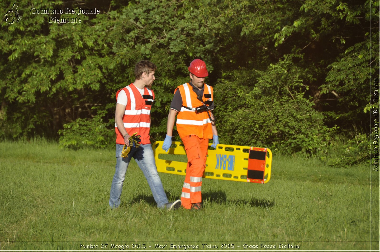 Pombia 27 Maggio 2015 - Maxi Emergenza Ticino 2015 - Croce Rossa Italiana- Comitato Regionale del Piemonte