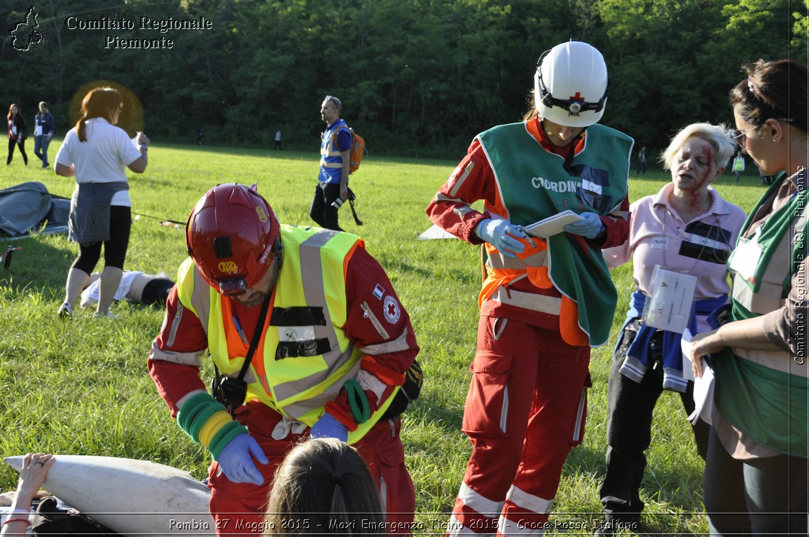 Pombia 27 Maggio 2015 - Maxi Emergenza Ticino 2015 - Croce Rossa Italiana- Comitato Regionale del Piemonte