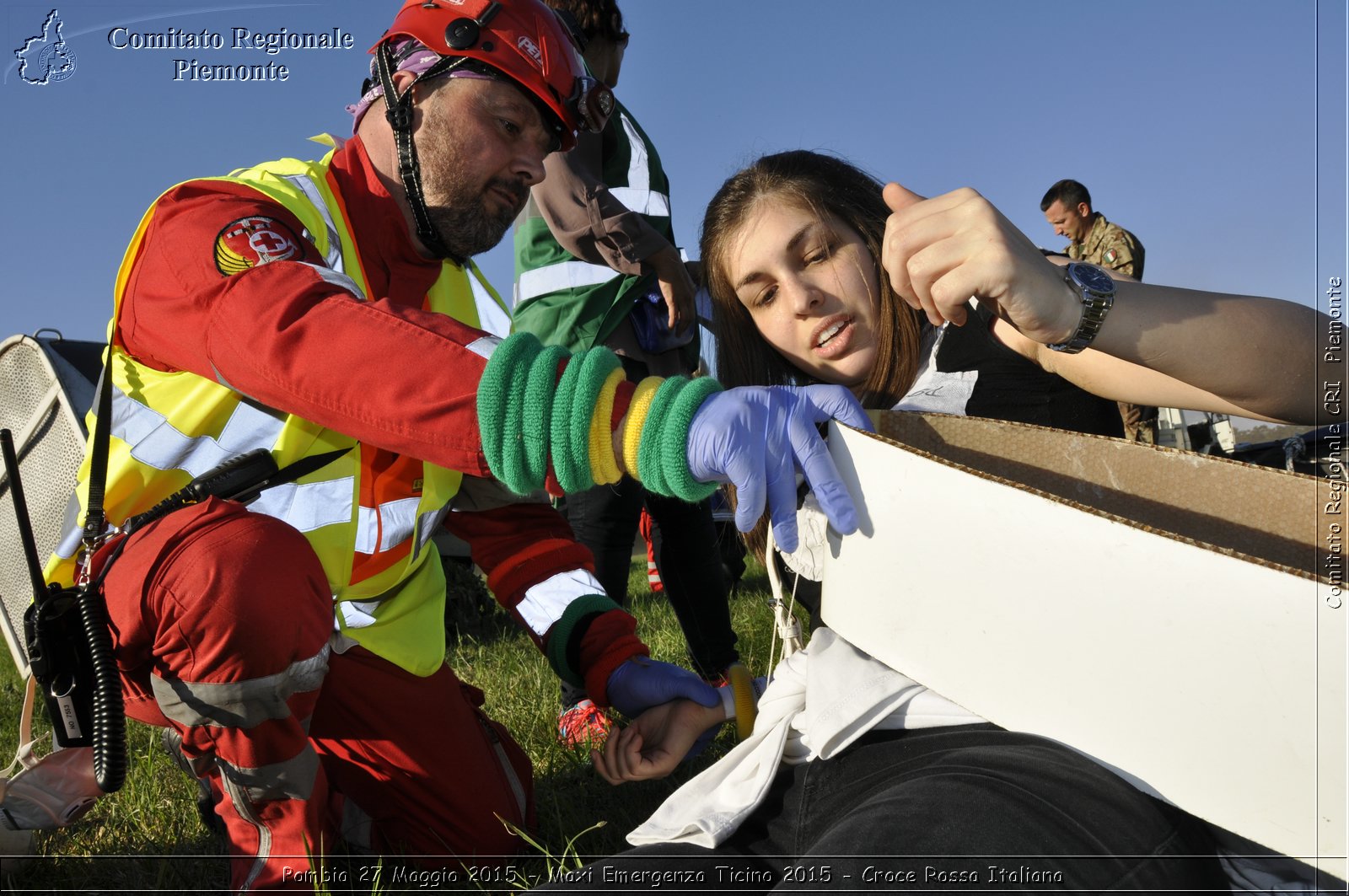 Pombia 27 Maggio 2015 - Maxi Emergenza Ticino 2015 - Croce Rossa Italiana- Comitato Regionale del Piemonte