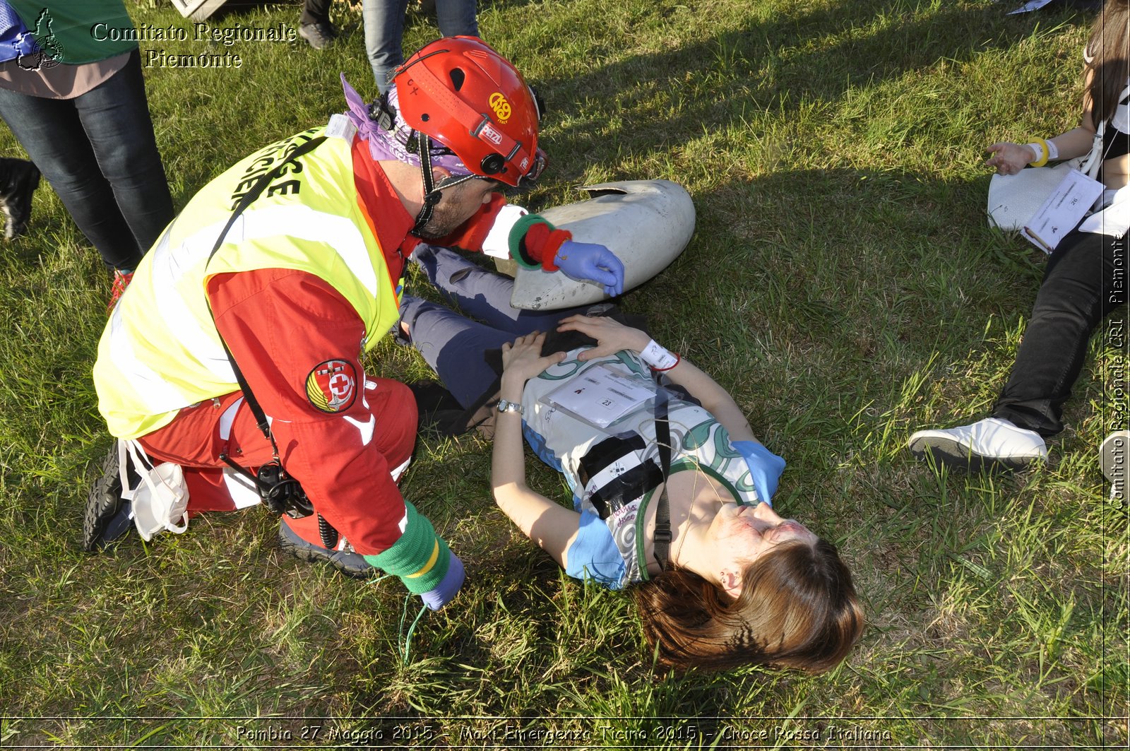 Pombia 27 Maggio 2015 - Maxi Emergenza Ticino 2015 - Croce Rossa Italiana- Comitato Regionale del Piemonte