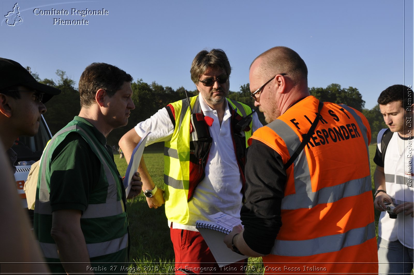 Pombia 27 Maggio 2015 - Maxi Emergenza Ticino 2015 - Croce Rossa Italiana- Comitato Regionale del Piemonte