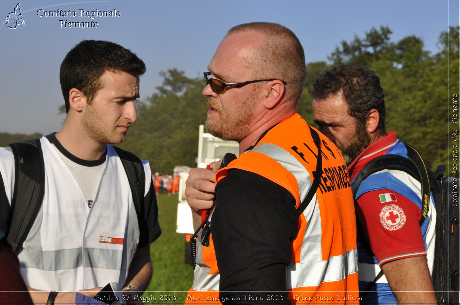 Pombia 27 Maggio 2015 - Maxi Emergenza Ticino 2015 - Croce Rossa Italiana- Comitato Regionale del Piemonte