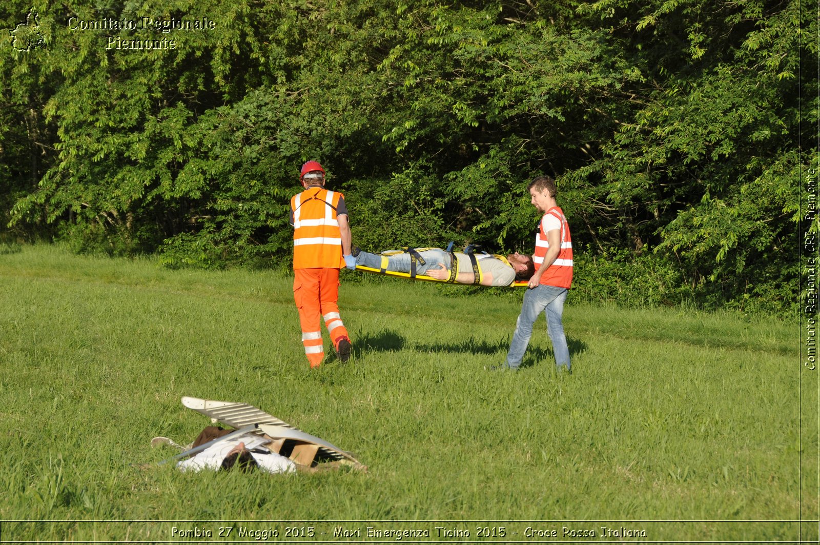 Pombia 27 Maggio 2015 - Maxi Emergenza Ticino 2015 - Croce Rossa Italiana- Comitato Regionale del Piemonte