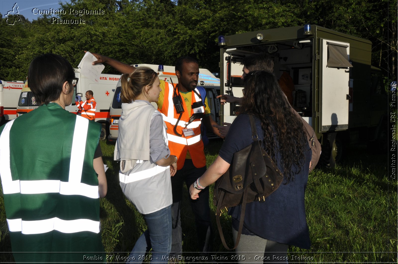 Pombia 27 Maggio 2015 - Maxi Emergenza Ticino 2015 - Croce Rossa Italiana- Comitato Regionale del Piemonte