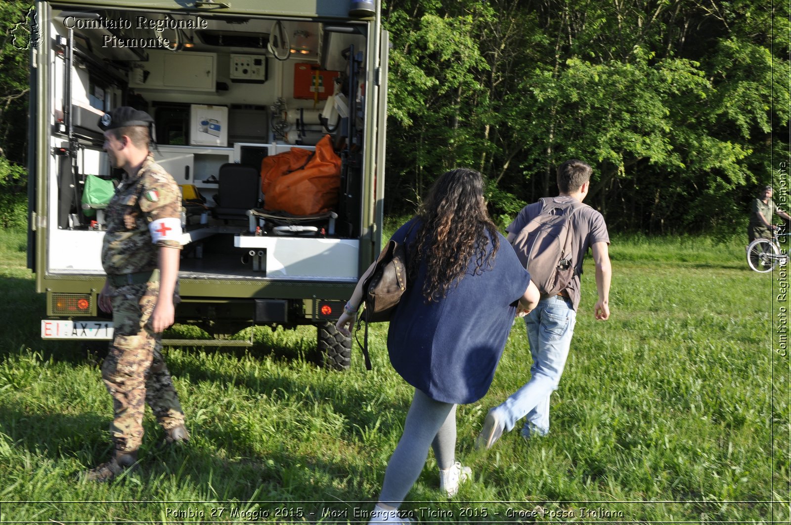 Pombia 27 Maggio 2015 - Maxi Emergenza Ticino 2015 - Croce Rossa Italiana- Comitato Regionale del Piemonte