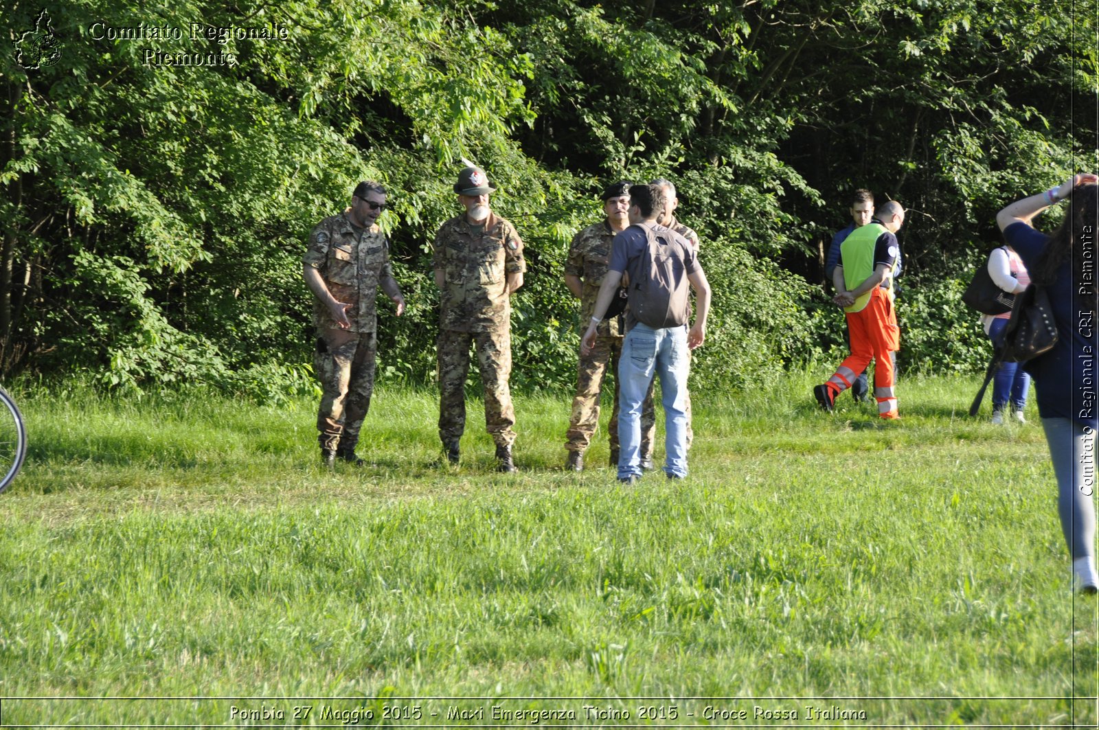 Pombia 27 Maggio 2015 - Maxi Emergenza Ticino 2015 - Croce Rossa Italiana- Comitato Regionale del Piemonte