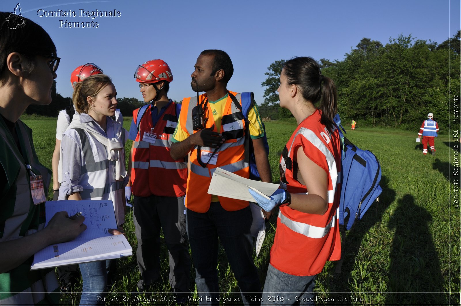 Pombia 27 Maggio 2015 - Maxi Emergenza Ticino 2015 - Croce Rossa Italiana- Comitato Regionale del Piemonte