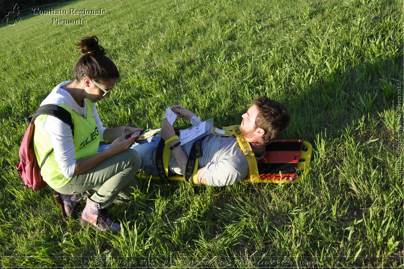 Pombia 27 Maggio 2015 - Maxi Emergenza Ticino 2015 - Croce Rossa Italiana- Comitato Regionale del Piemonte