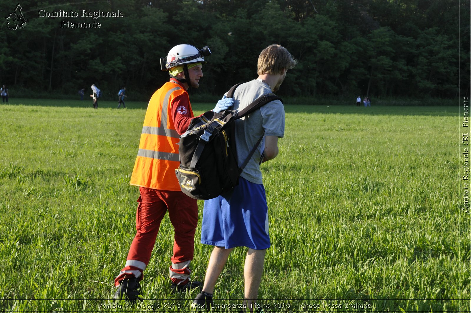 Pombia 27 Maggio 2015 - Maxi Emergenza Ticino 2015 - Croce Rossa Italiana- Comitato Regionale del Piemonte