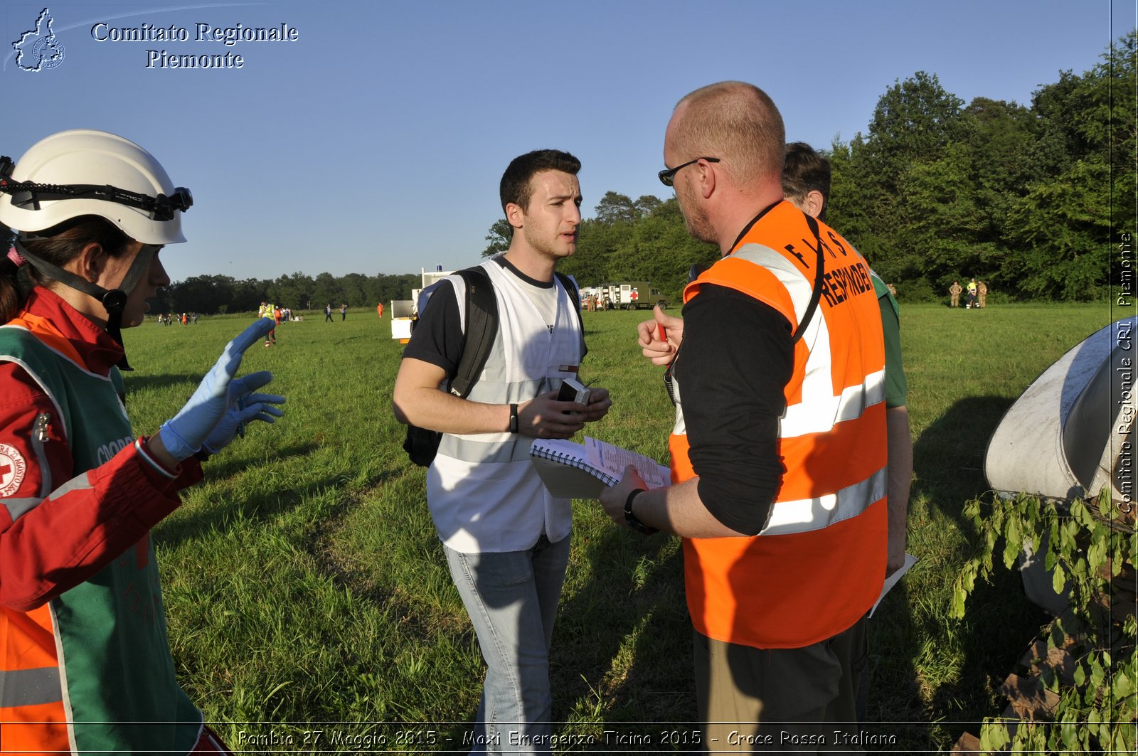 Pombia 27 Maggio 2015 - Maxi Emergenza Ticino 2015 - Croce Rossa Italiana- Comitato Regionale del Piemonte