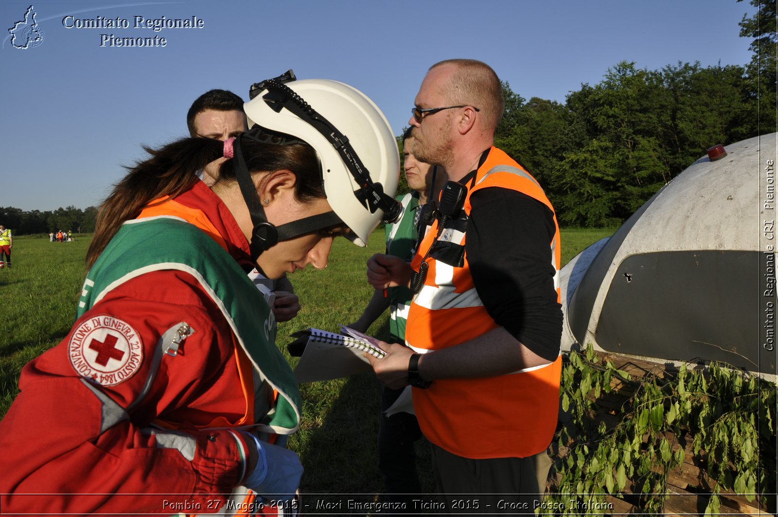 Pombia 27 Maggio 2015 - Maxi Emergenza Ticino 2015 - Croce Rossa Italiana- Comitato Regionale del Piemonte