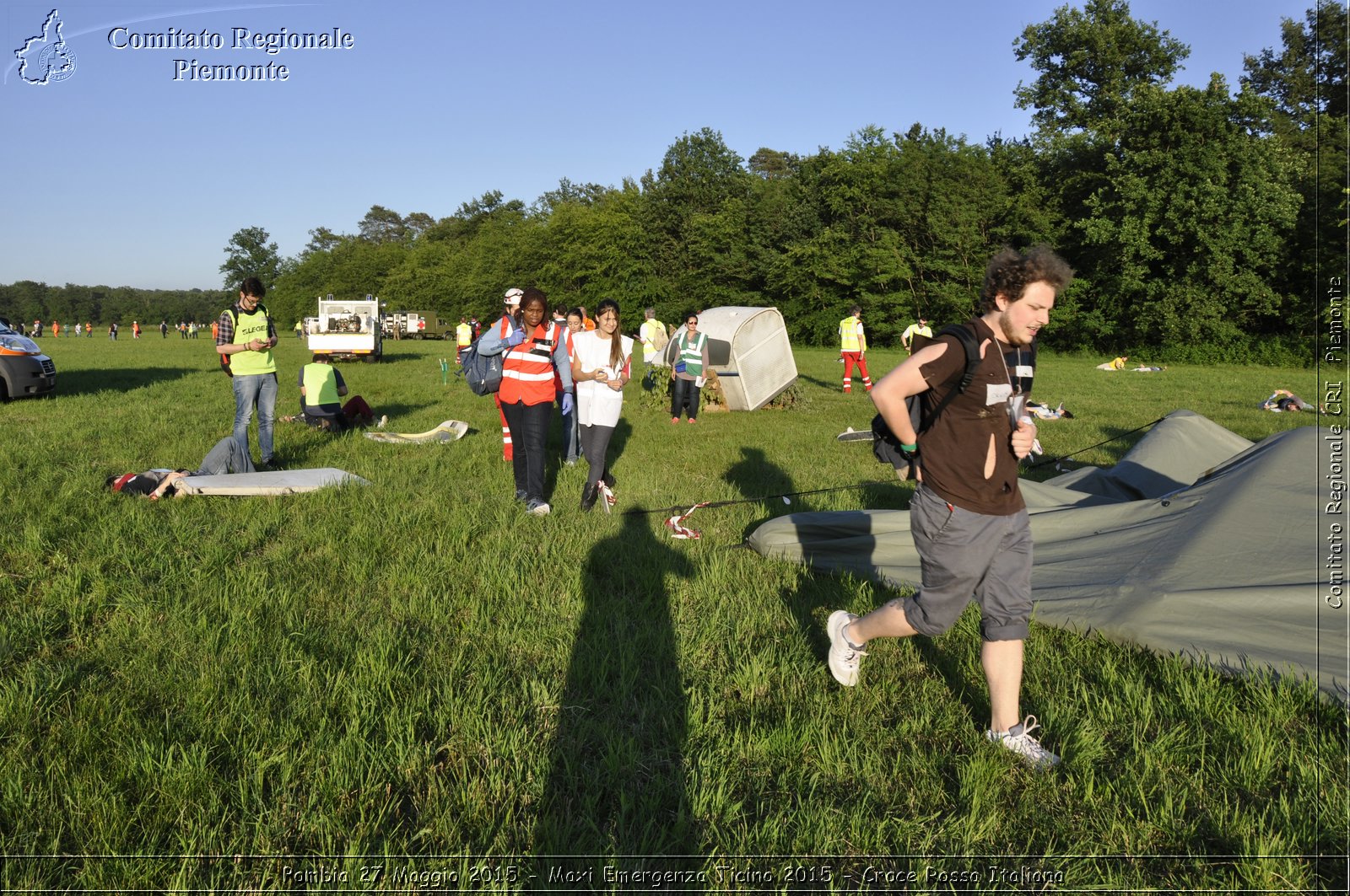 Pombia 27 Maggio 2015 - Maxi Emergenza Ticino 2015 - Croce Rossa Italiana- Comitato Regionale del Piemonte