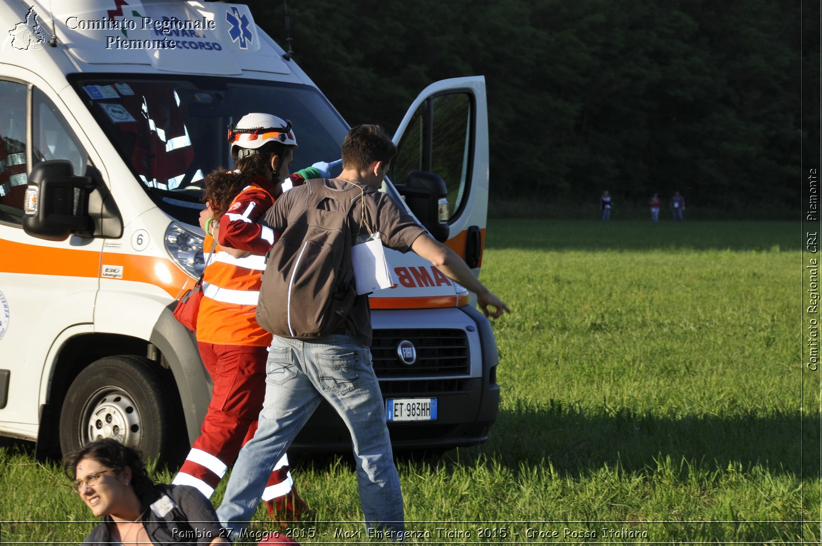 Pombia 27 Maggio 2015 - Maxi Emergenza Ticino 2015 - Croce Rossa Italiana- Comitato Regionale del Piemonte