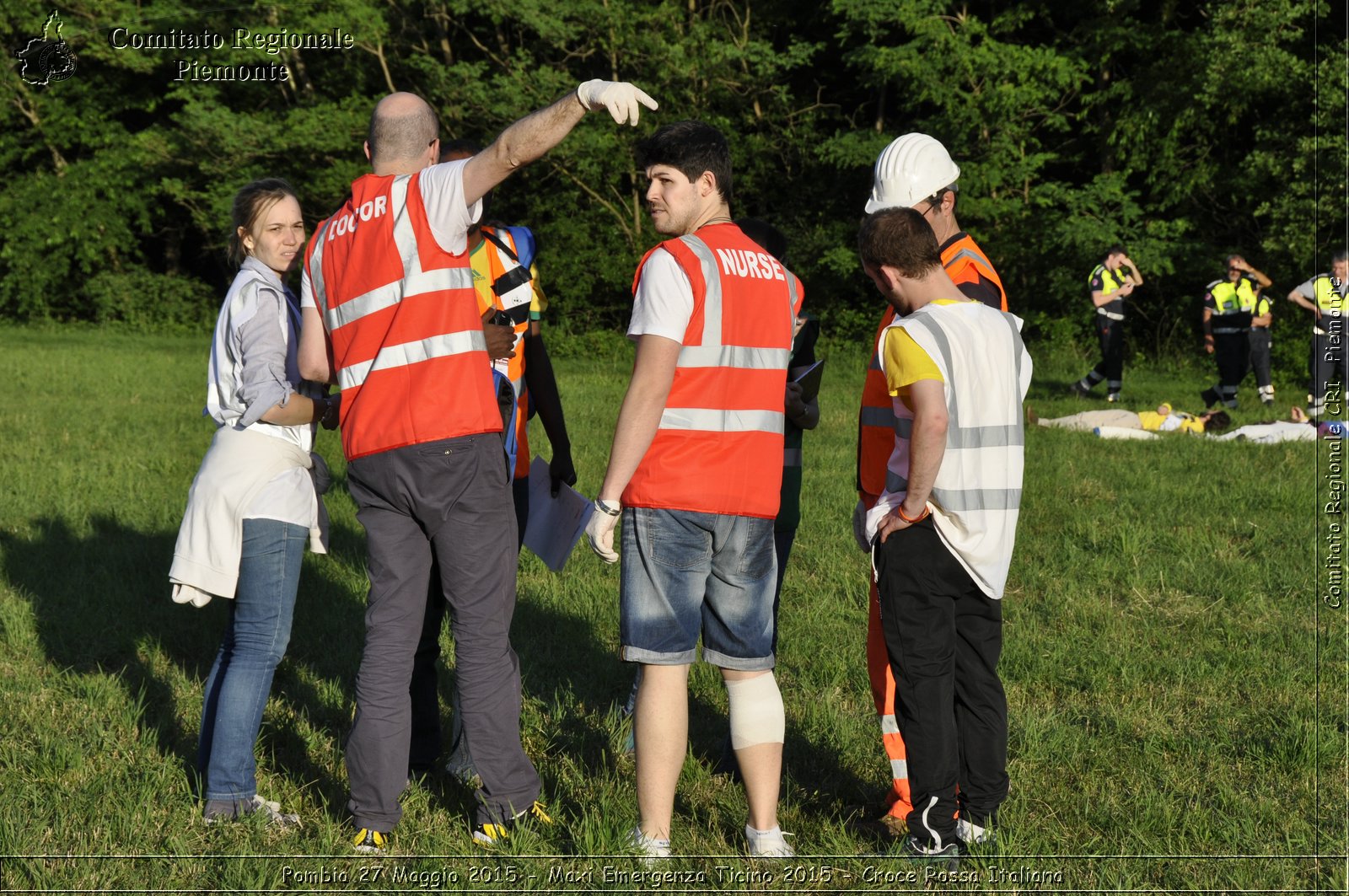 Pombia 27 Maggio 2015 - Maxi Emergenza Ticino 2015 - Croce Rossa Italiana- Comitato Regionale del Piemonte