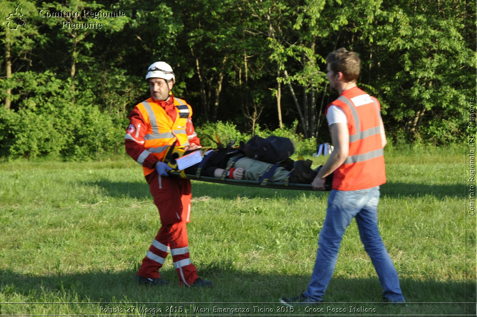 Pombia 27 Maggio 2015 - Maxi Emergenza Ticino 2015 - Croce Rossa Italiana- Comitato Regionale del Piemonte