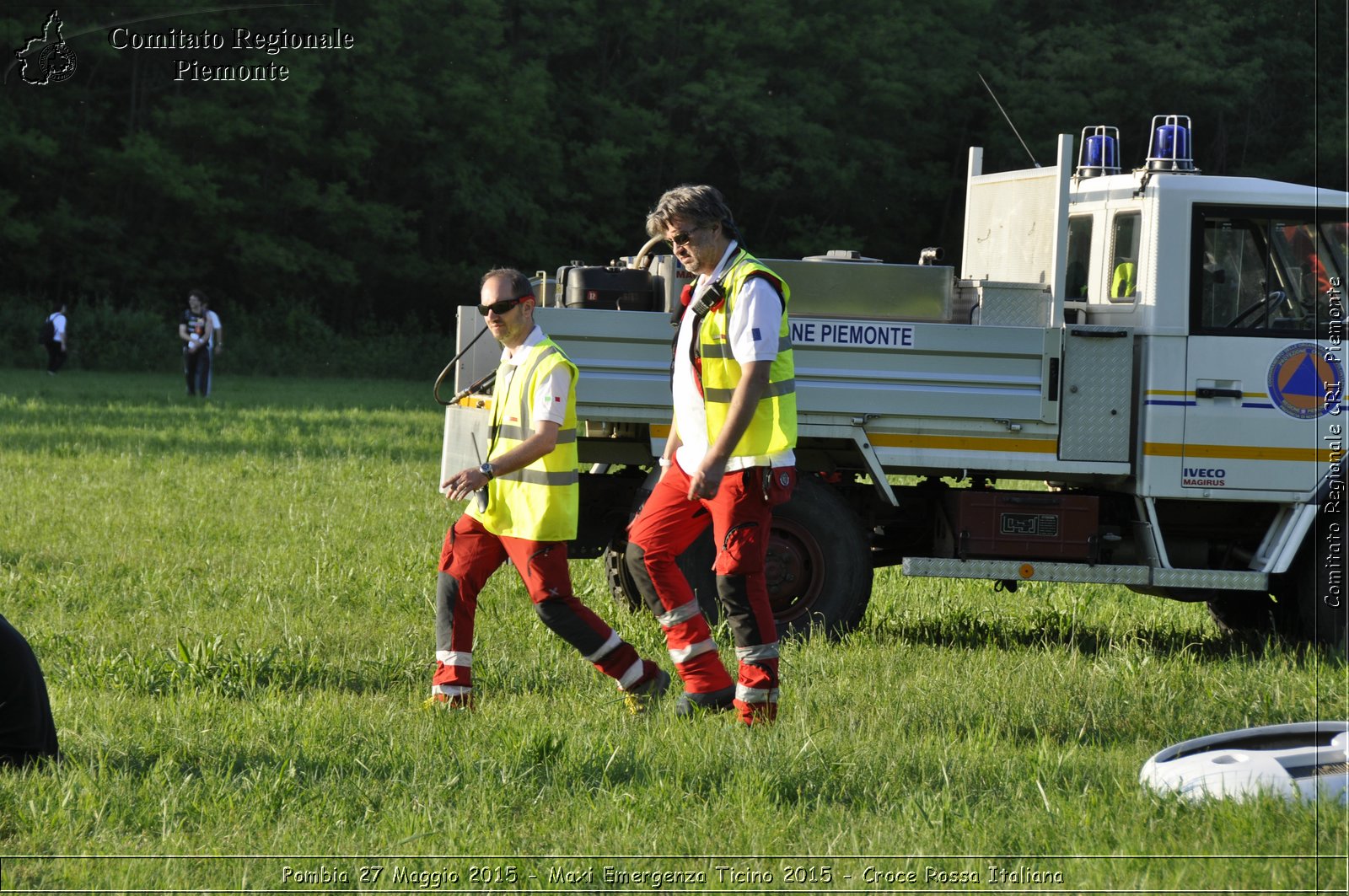 Pombia 27 Maggio 2015 - Maxi Emergenza Ticino 2015 - Croce Rossa Italiana- Comitato Regionale del Piemonte