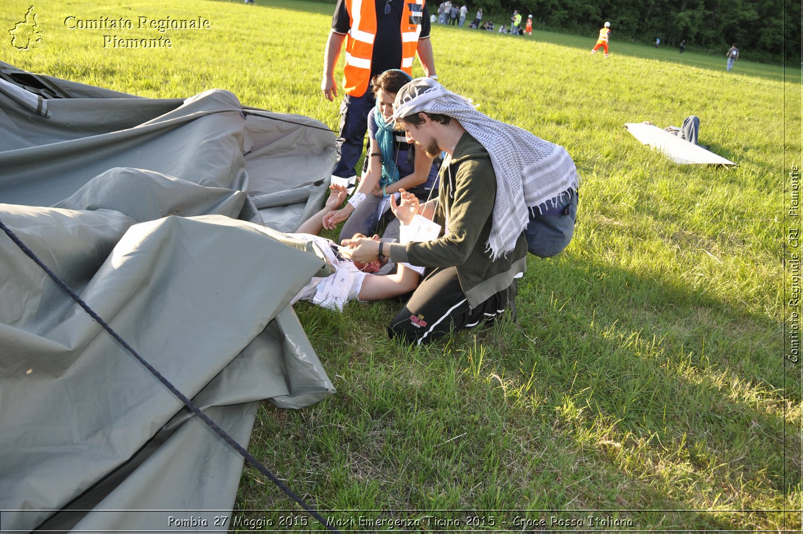 Pombia 27 Maggio 2015 - Maxi Emergenza Ticino 2015 - Croce Rossa Italiana- Comitato Regionale del Piemonte