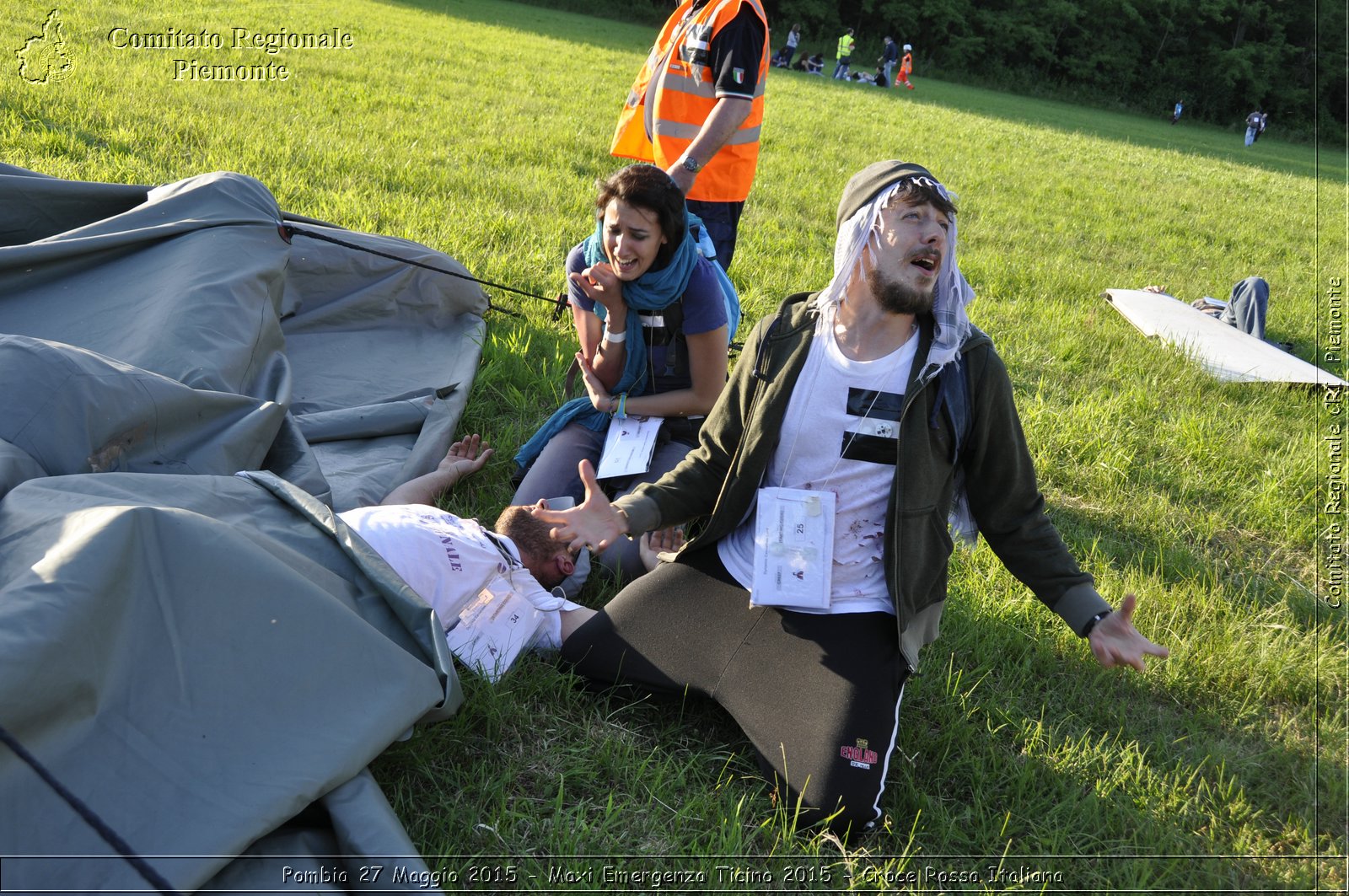 Pombia 27 Maggio 2015 - Maxi Emergenza Ticino 2015 - Croce Rossa Italiana- Comitato Regionale del Piemonte