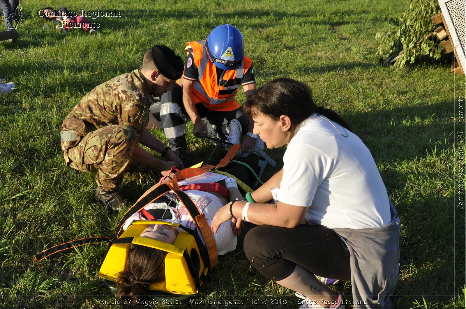 Pombia 27 Maggio 2015 - Maxi Emergenza Ticino 2015 - Croce Rossa Italiana- Comitato Regionale del Piemonte