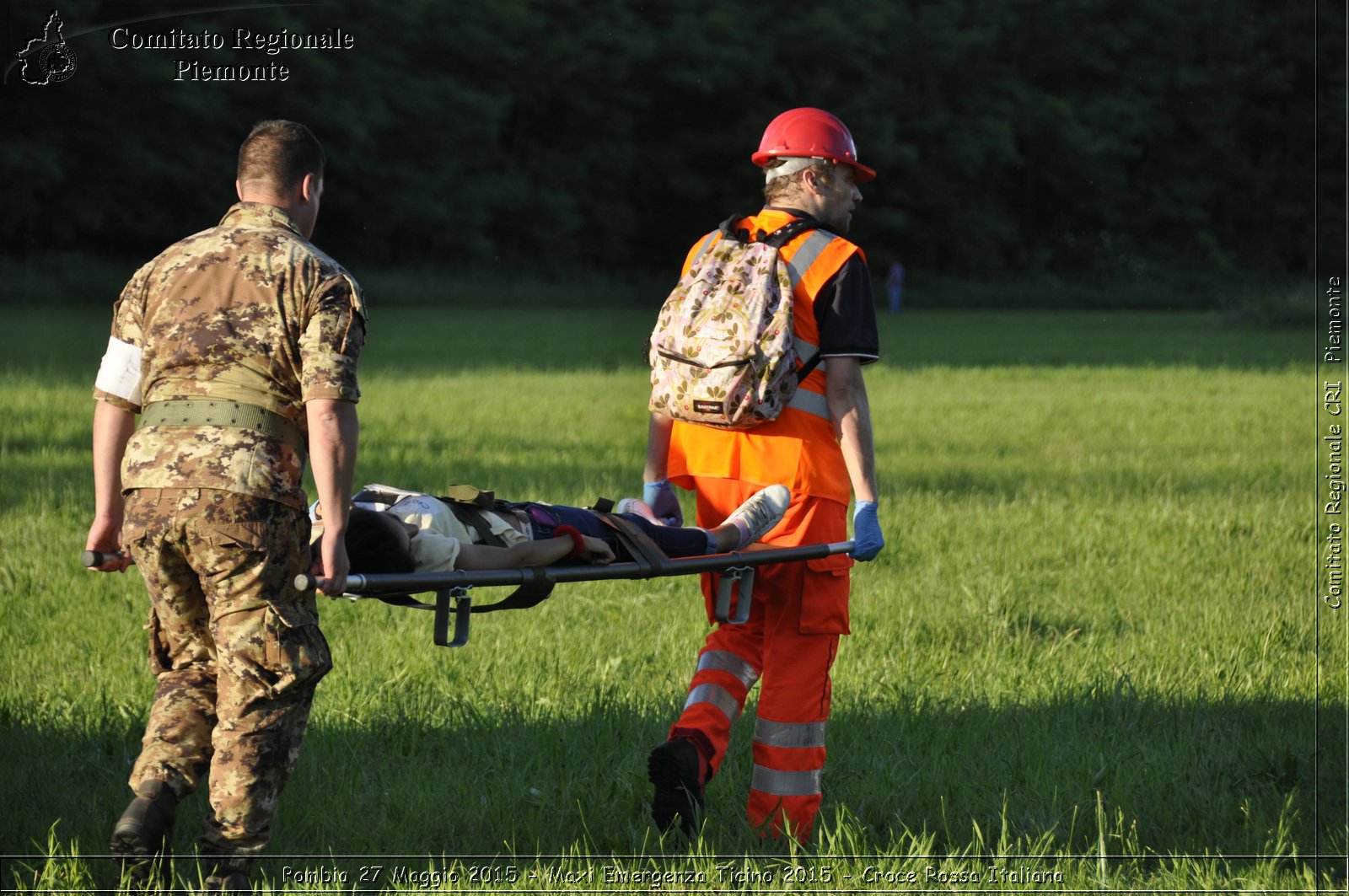 Pombia 27 Maggio 2015 - Maxi Emergenza Ticino 2015 - Croce Rossa Italiana- Comitato Regionale del Piemonte