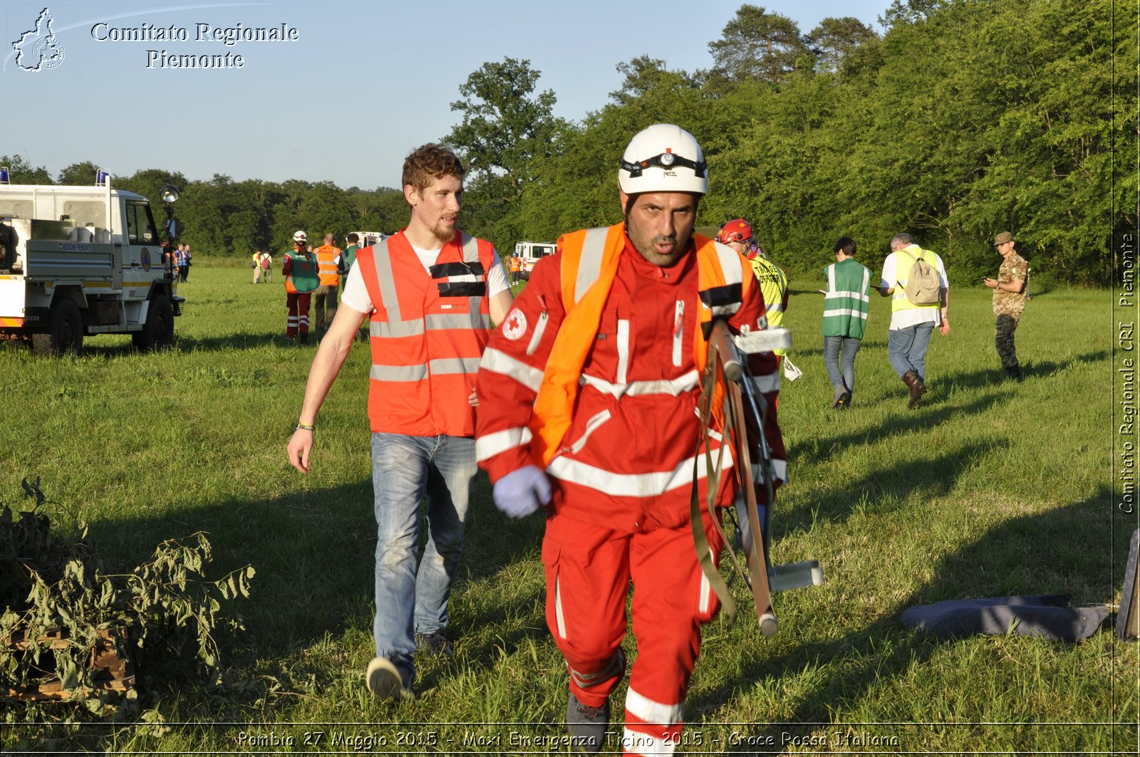 Pombia 27 Maggio 2015 - Maxi Emergenza Ticino 2015 - Croce Rossa Italiana- Comitato Regionale del Piemonte