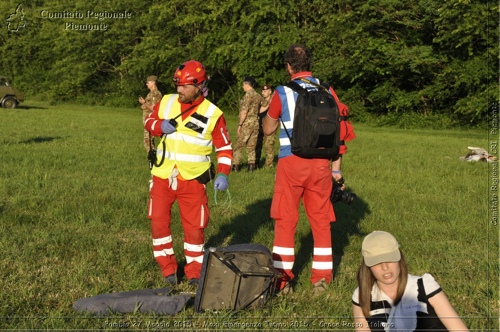 Pombia 27 Maggio 2015 - Maxi Emergenza Ticino 2015 - Croce Rossa Italiana- Comitato Regionale del Piemonte