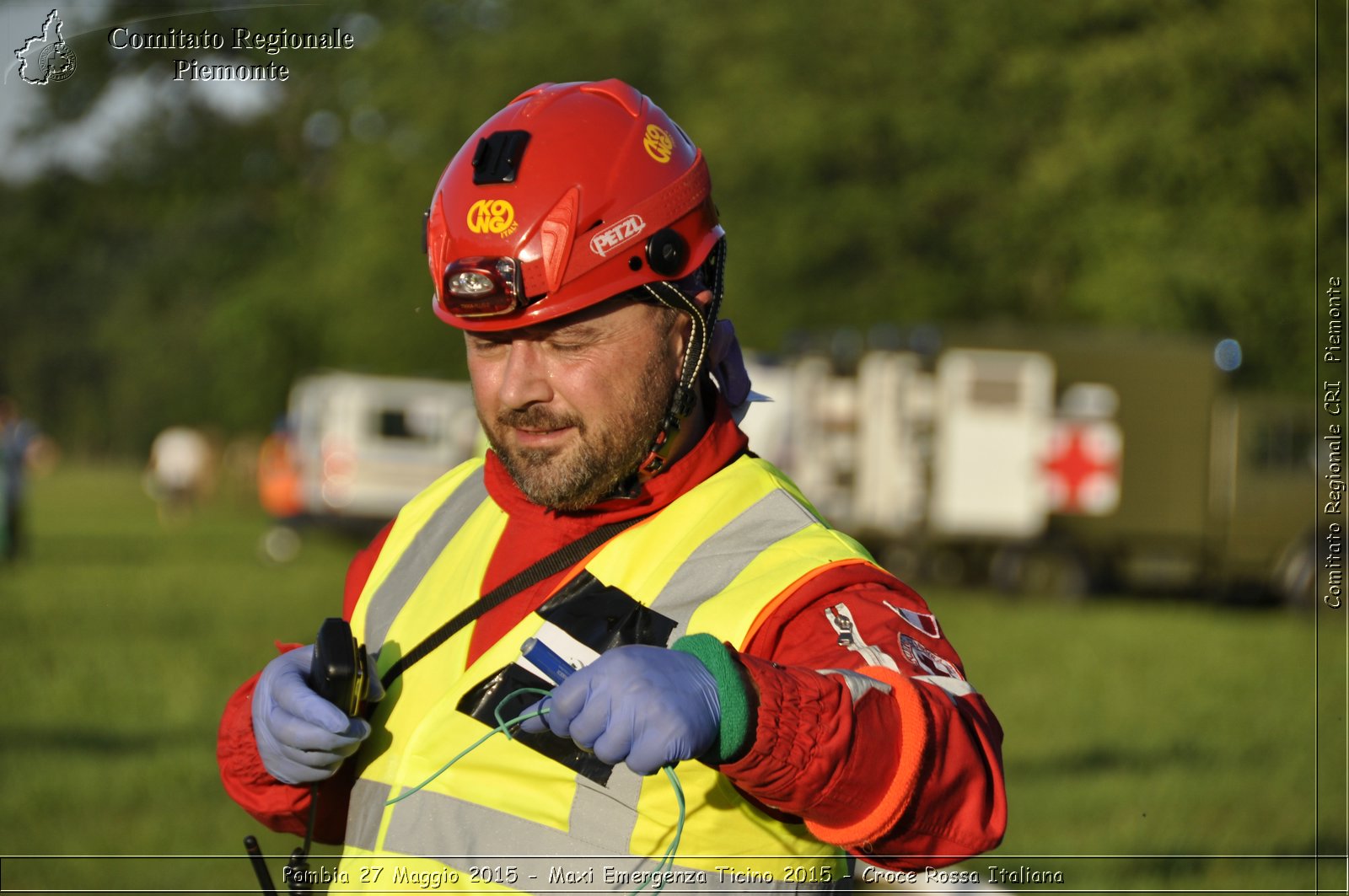 Pombia 27 Maggio 2015 - Maxi Emergenza Ticino 2015 - Croce Rossa Italiana- Comitato Regionale del Piemonte