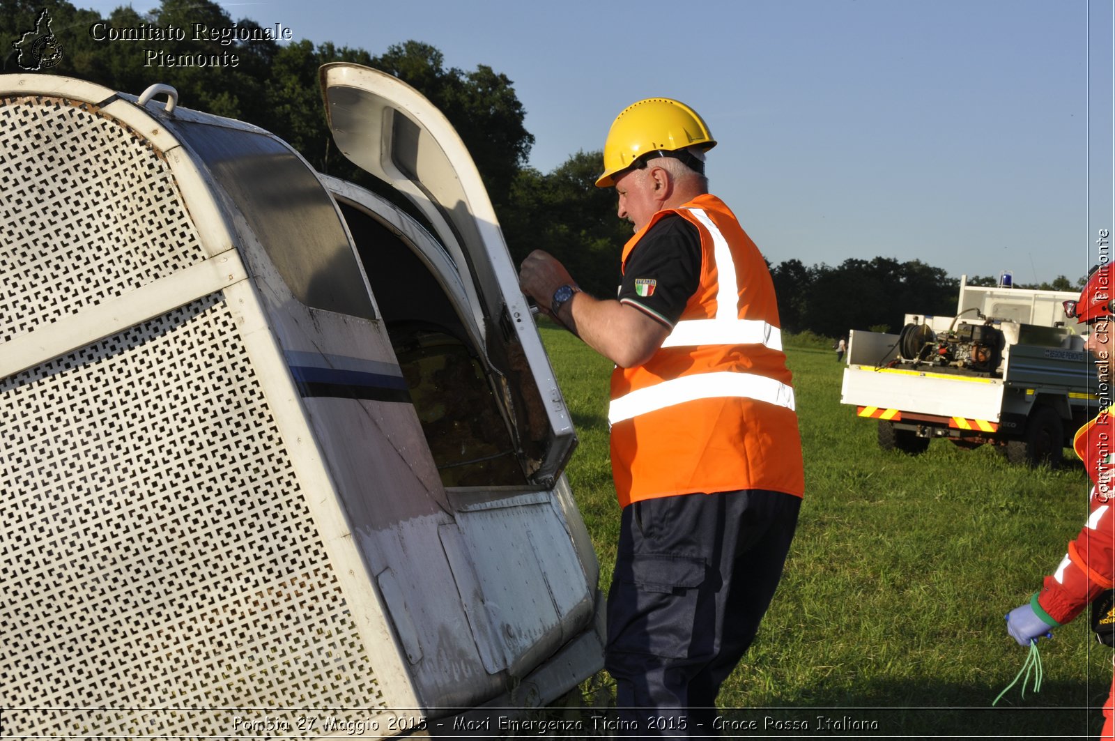 Pombia 27 Maggio 2015 - Maxi Emergenza Ticino 2015 - Croce Rossa Italiana- Comitato Regionale del Piemonte