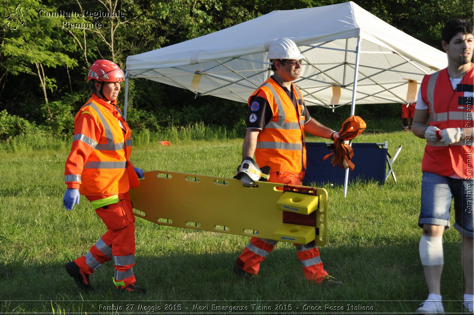 Pombia 27 Maggio 2015 - Maxi Emergenza Ticino 2015 - Croce Rossa Italiana- Comitato Regionale del Piemonte