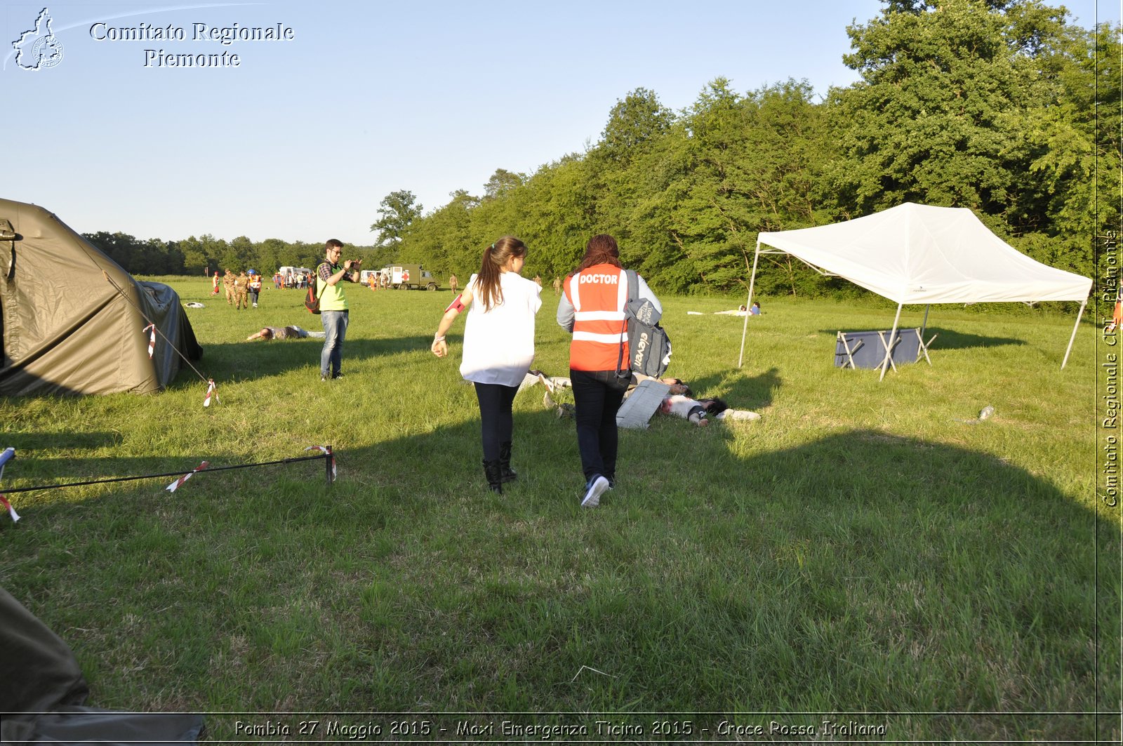 Pombia 27 Maggio 2015 - Maxi Emergenza Ticino 2015 - Croce Rossa Italiana- Comitato Regionale del Piemonte