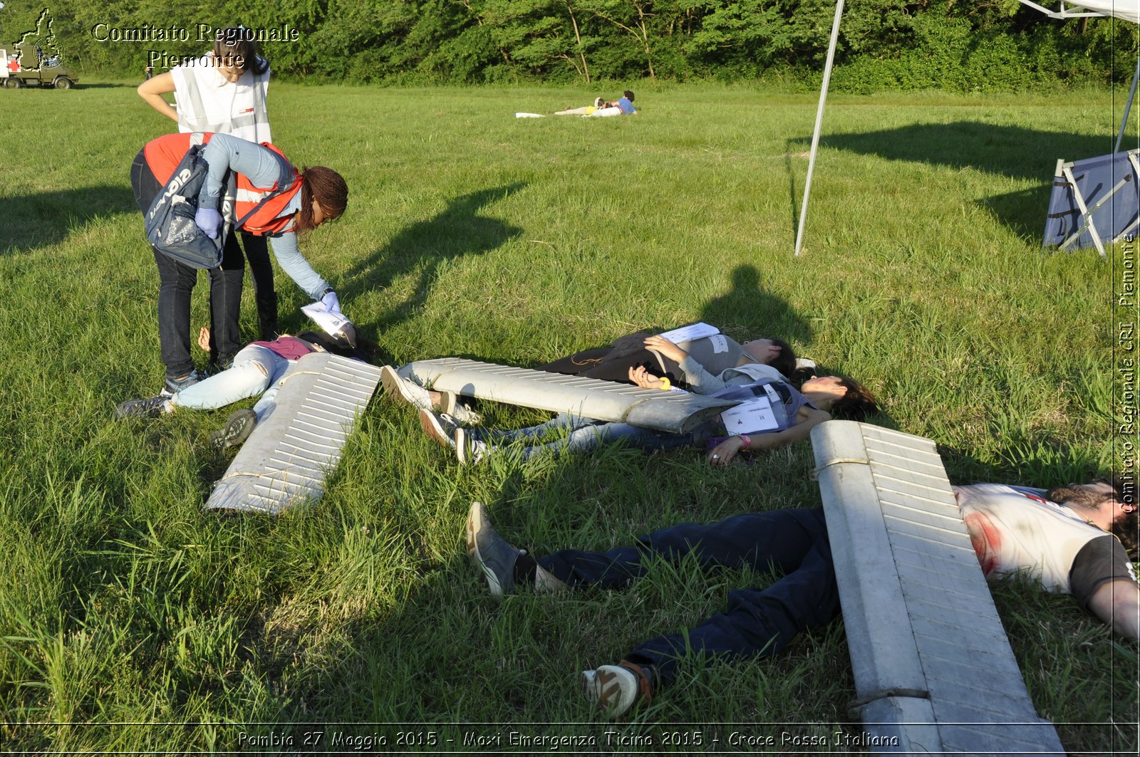 Pombia 27 Maggio 2015 - Maxi Emergenza Ticino 2015 - Croce Rossa Italiana- Comitato Regionale del Piemonte