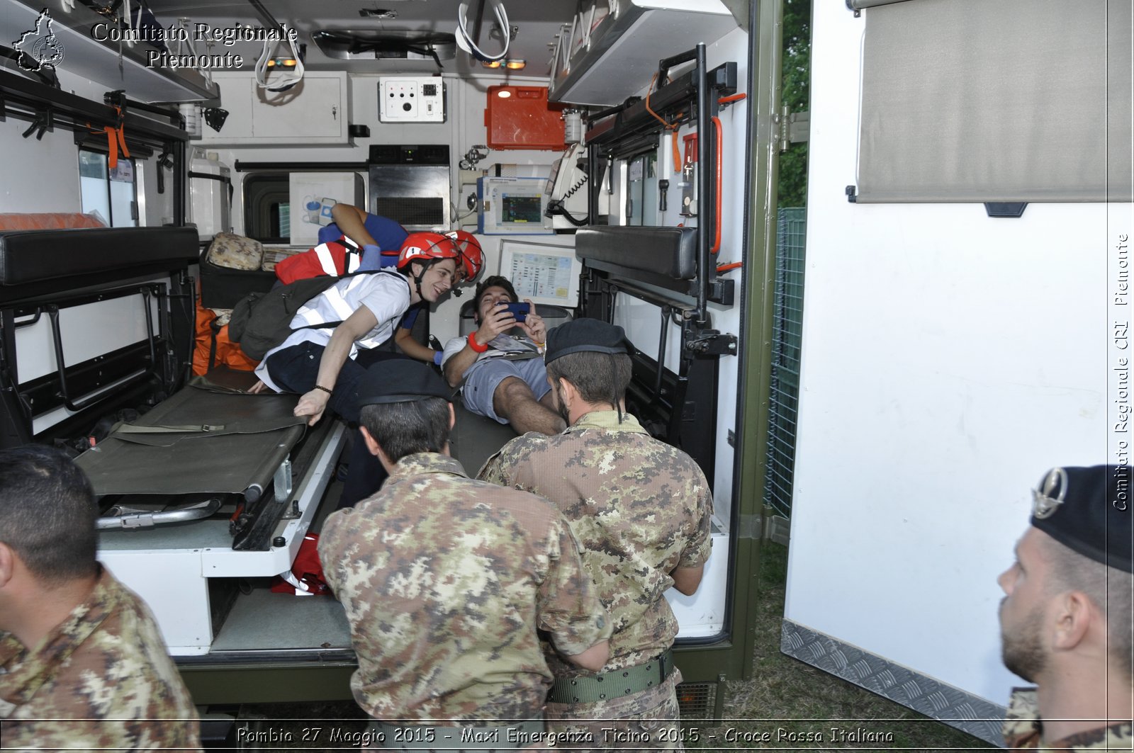 Pombia 27 Maggio 2015 - Maxi Emergenza Ticino 2015 - Croce Rossa Italiana- Comitato Regionale del Piemonte