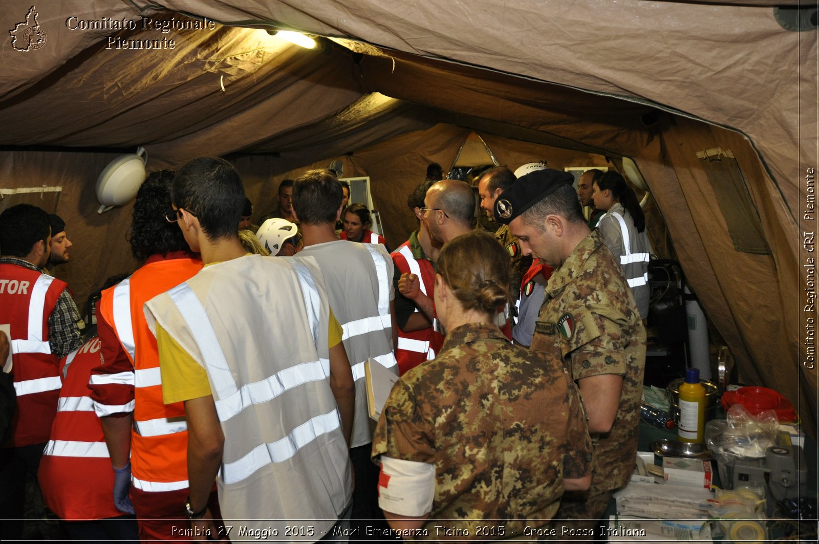 Pombia 27 Maggio 2015 - Maxi Emergenza Ticino 2015 - Croce Rossa Italiana- Comitato Regionale del Piemonte