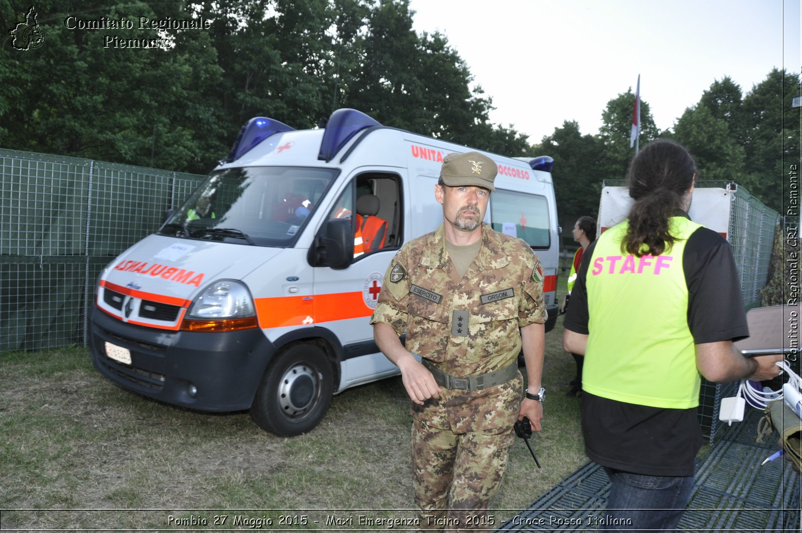 Pombia 27 Maggio 2015 - Maxi Emergenza Ticino 2015 - Croce Rossa Italiana- Comitato Regionale del Piemonte