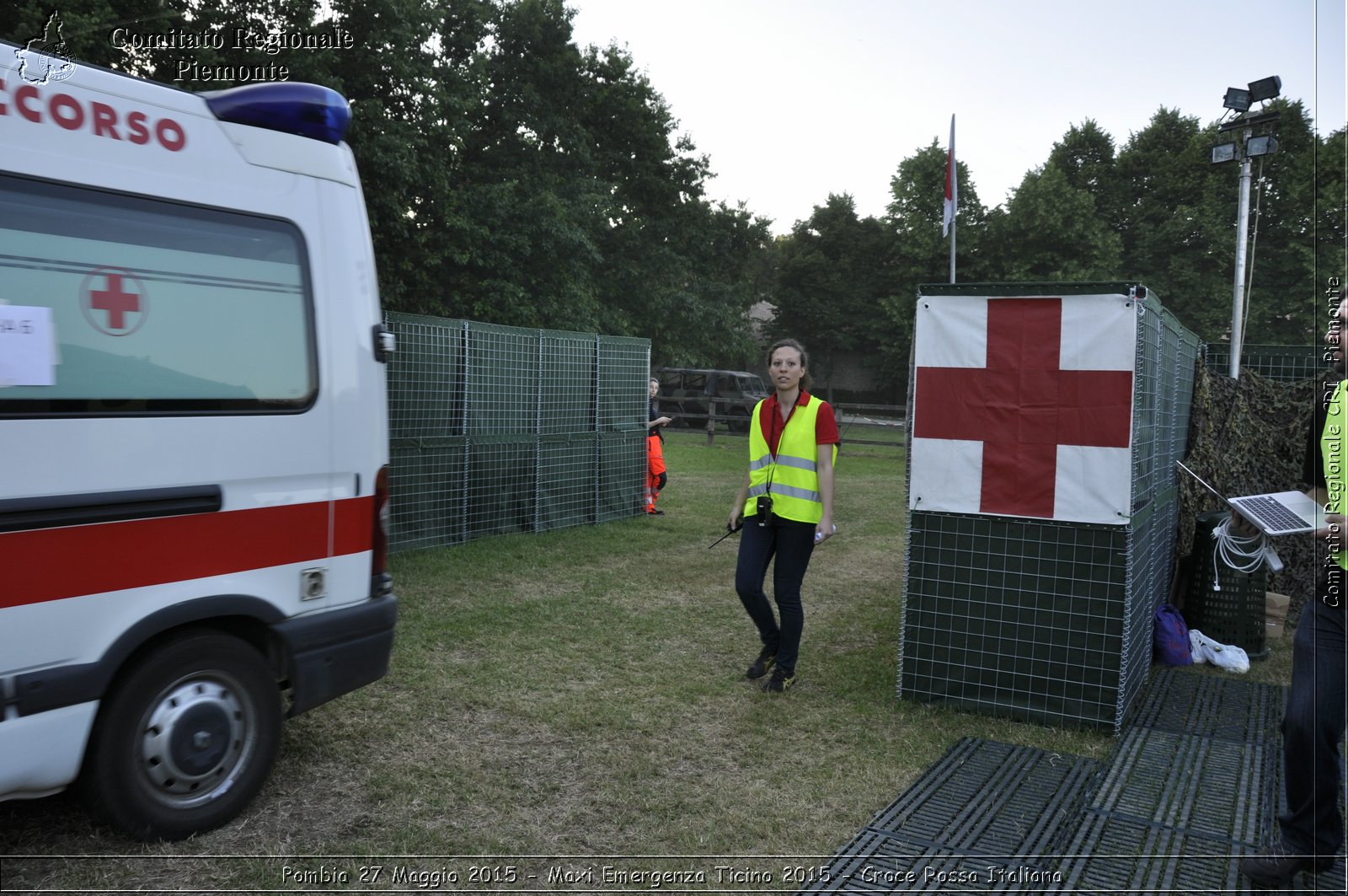 Pombia 27 Maggio 2015 - Maxi Emergenza Ticino 2015 - Croce Rossa Italiana- Comitato Regionale del Piemonte