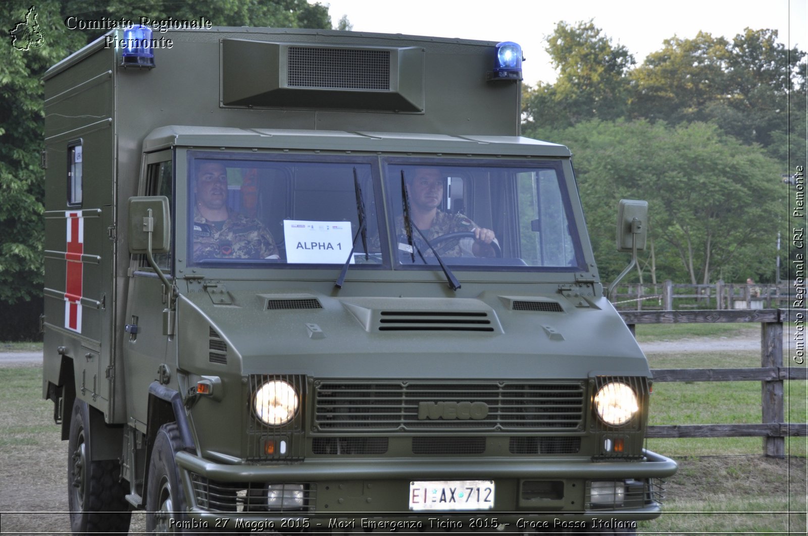 Pombia 27 Maggio 2015 - Maxi Emergenza Ticino 2015 - Croce Rossa Italiana- Comitato Regionale del Piemonte