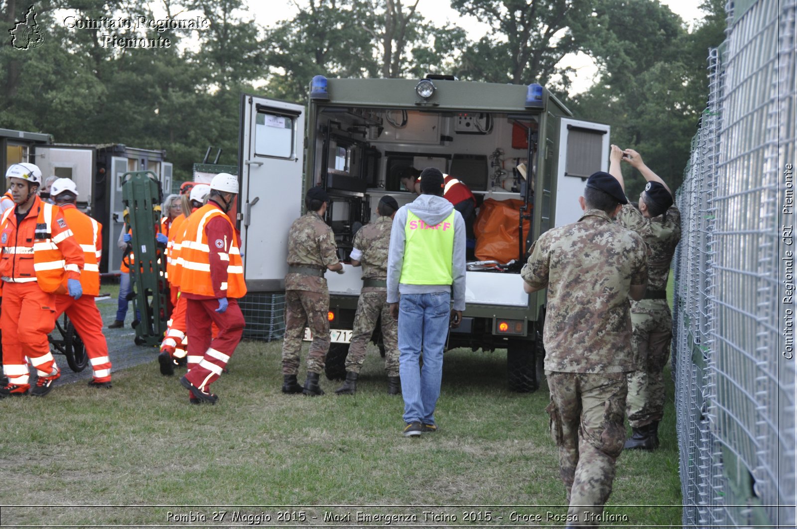 Pombia 27 Maggio 2015 - Maxi Emergenza Ticino 2015 - Croce Rossa Italiana- Comitato Regionale del Piemonte