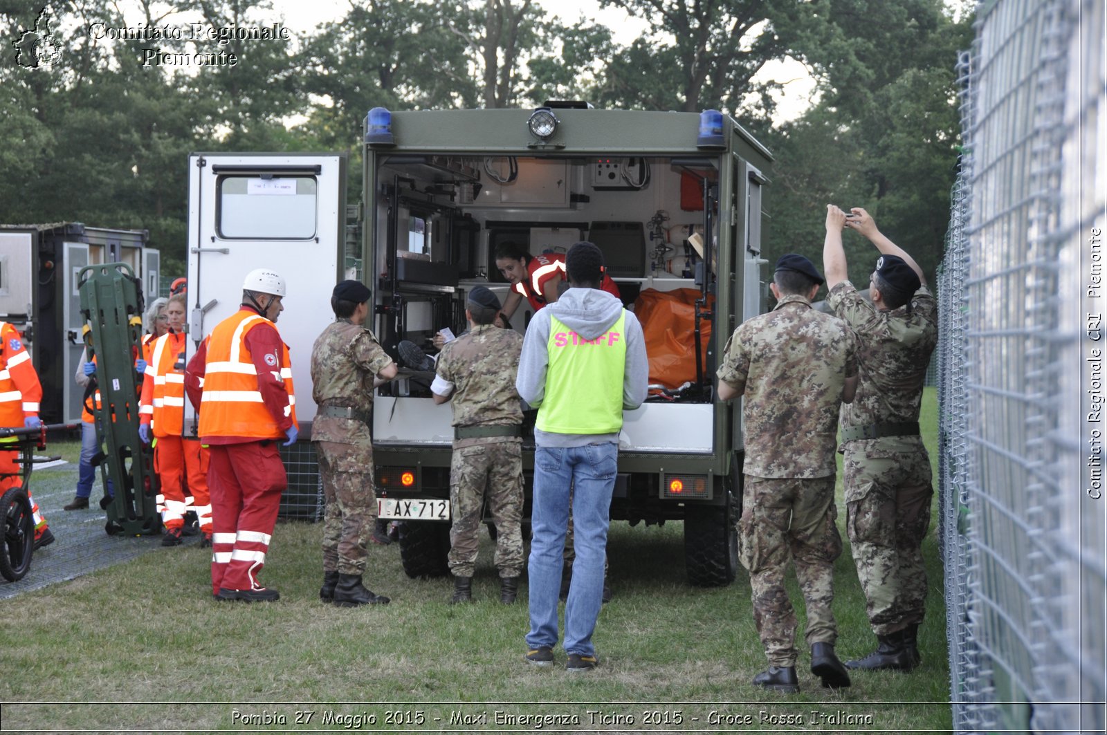 Pombia 27 Maggio 2015 - Maxi Emergenza Ticino 2015 - Croce Rossa Italiana- Comitato Regionale del Piemonte