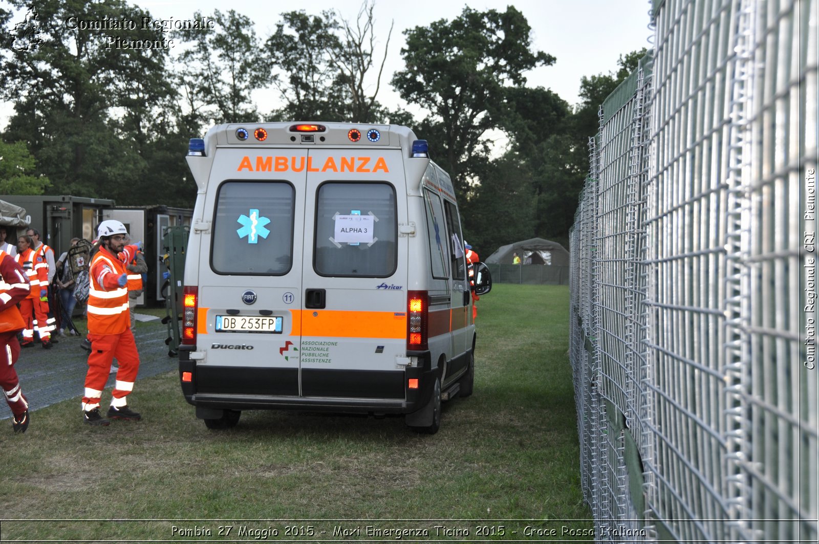 Pombia 27 Maggio 2015 - Maxi Emergenza Ticino 2015 - Croce Rossa Italiana- Comitato Regionale del Piemonte