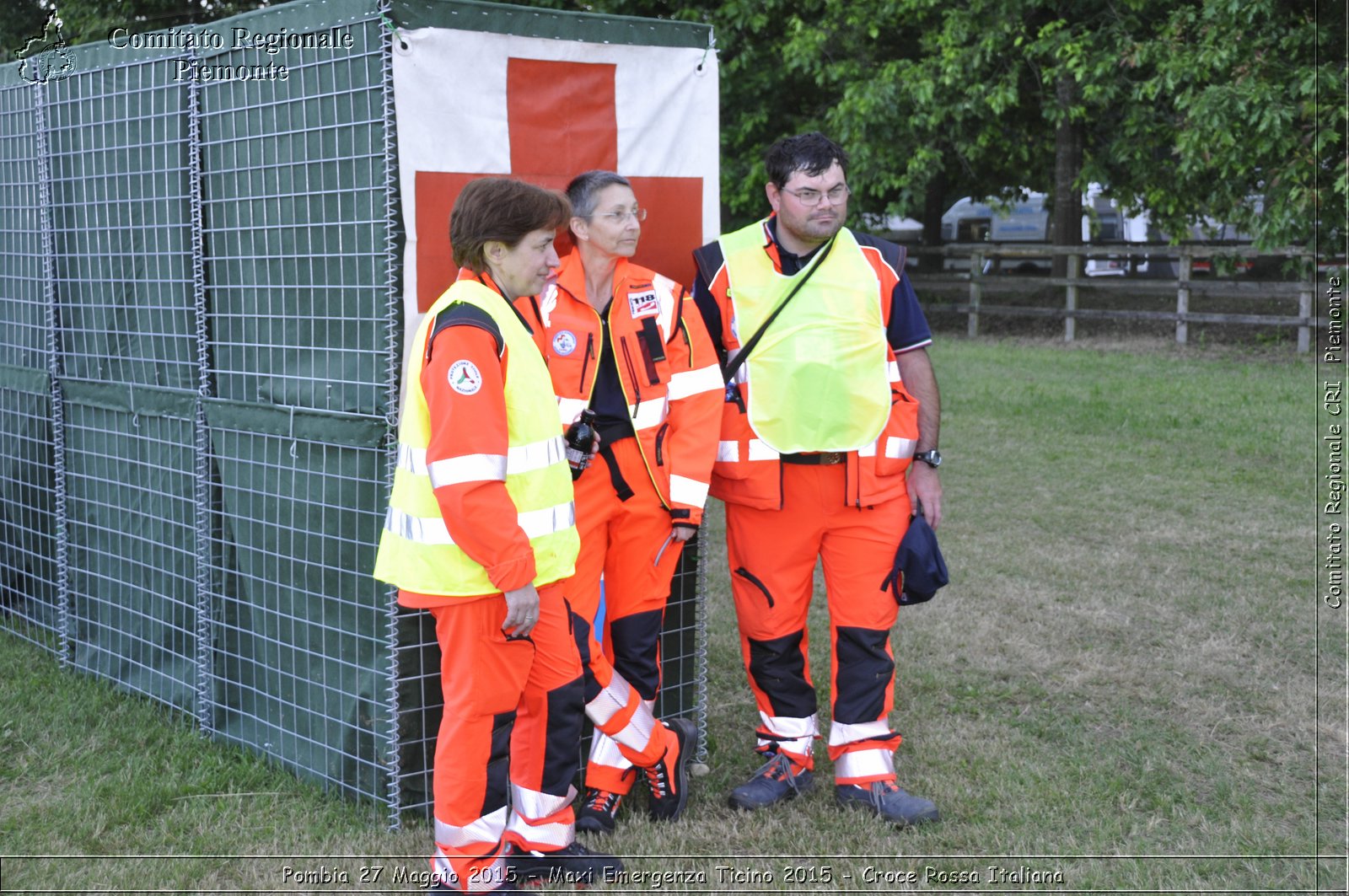 Pombia 27 Maggio 2015 - Maxi Emergenza Ticino 2015 - Croce Rossa Italiana- Comitato Regionale del Piemonte