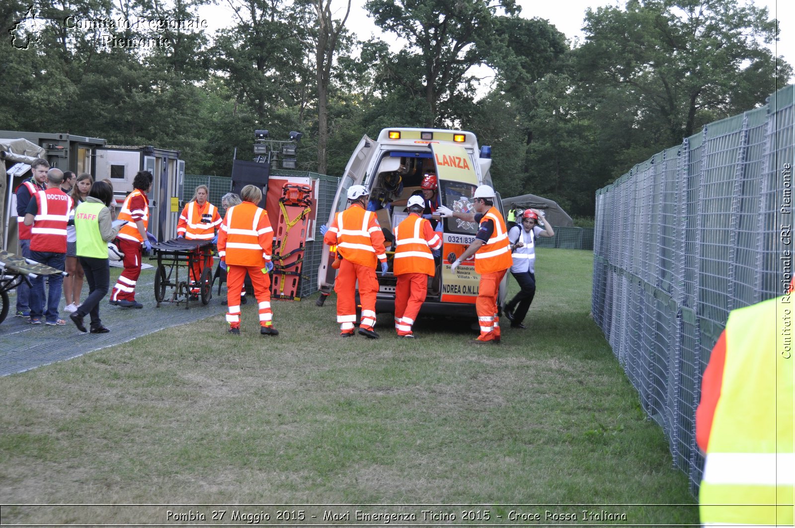 Pombia 27 Maggio 2015 - Maxi Emergenza Ticino 2015 - Croce Rossa Italiana- Comitato Regionale del Piemonte