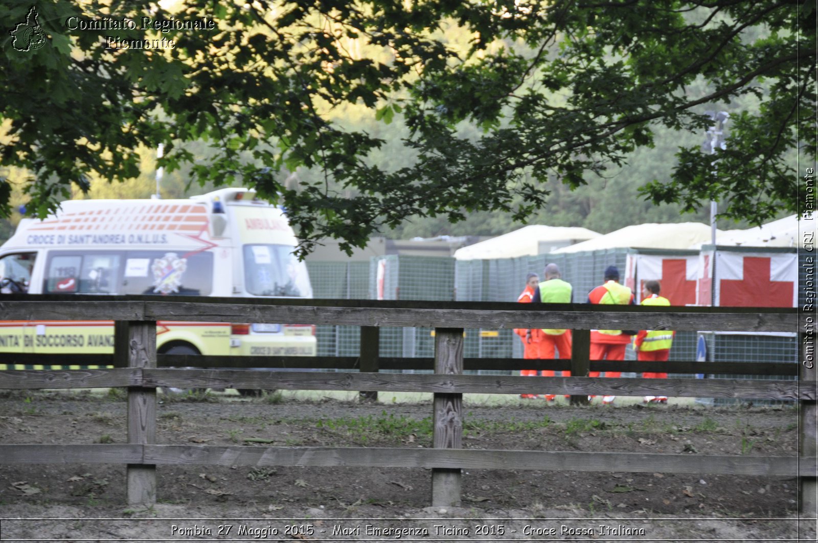 Pombia 27 Maggio 2015 - Maxi Emergenza Ticino 2015 - Croce Rossa Italiana- Comitato Regionale del Piemonte