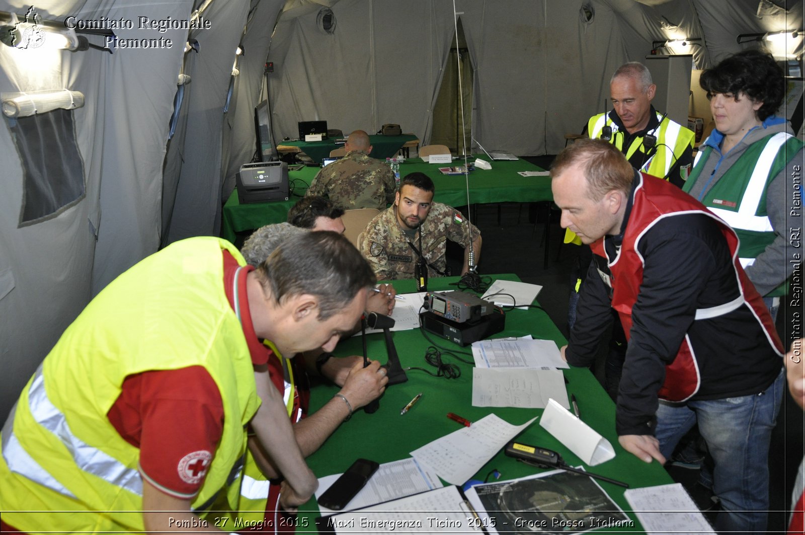 Pombia 27 Maggio 2015 - Maxi Emergenza Ticino 2015 - Croce Rossa Italiana- Comitato Regionale del Piemonte