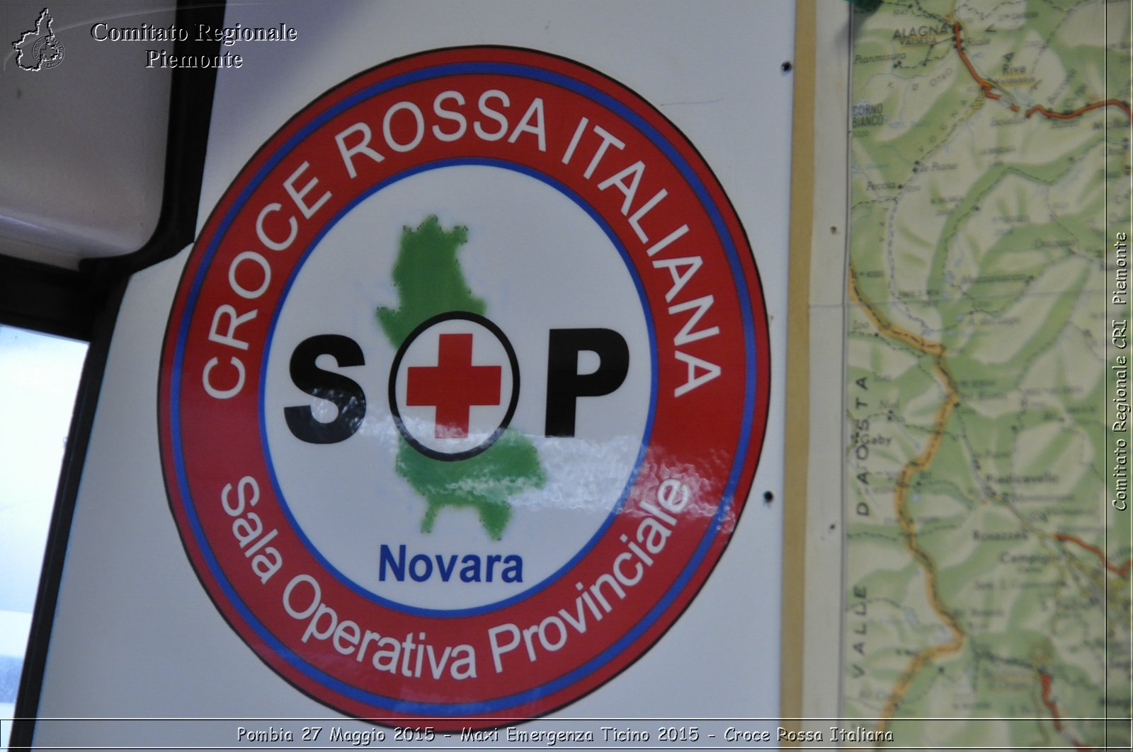 Pombia 27 Maggio 2015 - Maxi Emergenza Ticino 2015 - Croce Rossa Italiana- Comitato Regionale del Piemonte