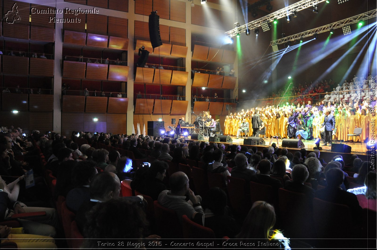 Torino 28 Maggio 2015 - Concerto Gospel - Croce Rossa Italiana- Comitato Regionale del Piemonte