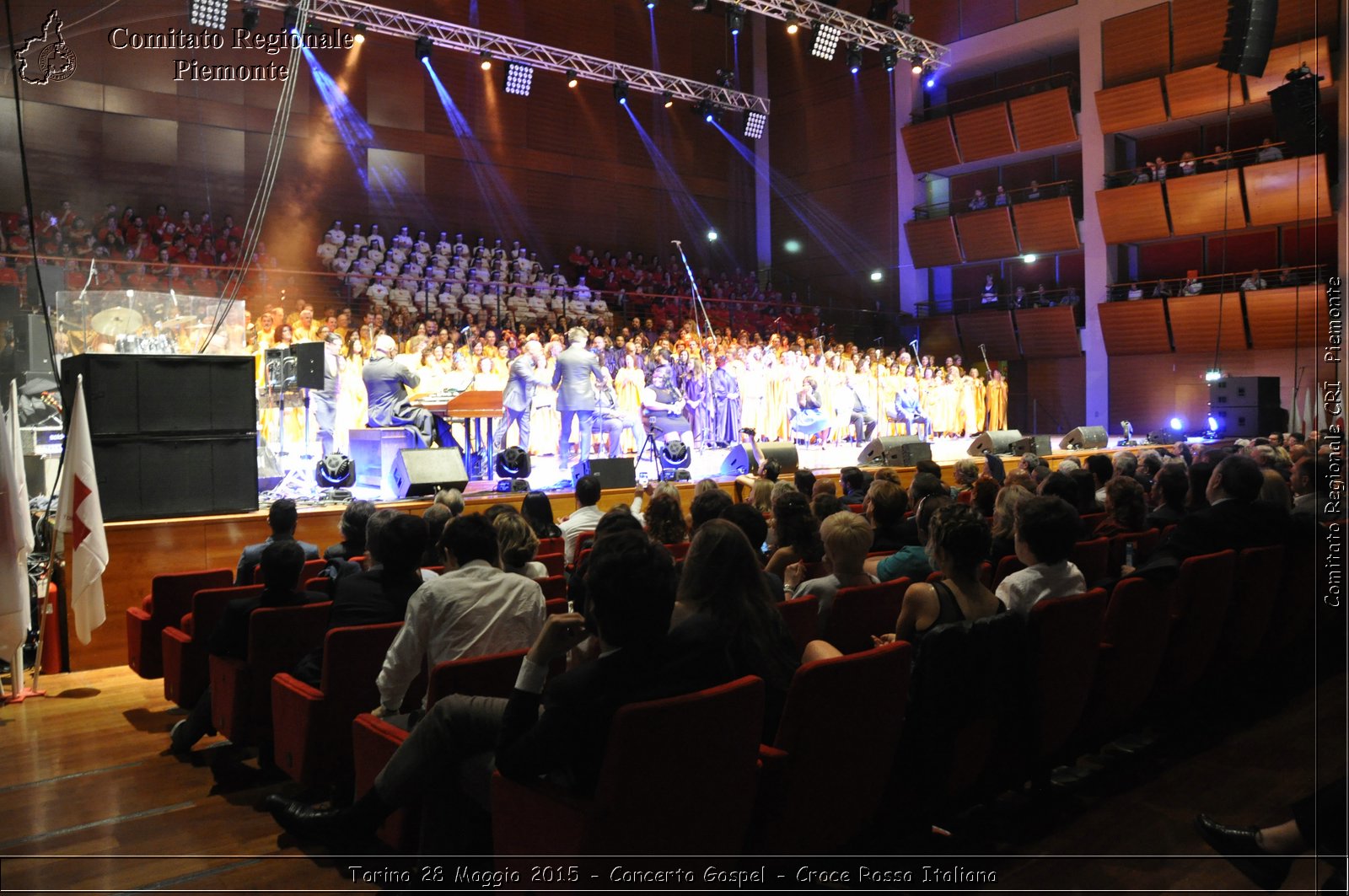 Torino 28 Maggio 2015 - Concerto Gospel - Croce Rossa Italiana- Comitato Regionale del Piemonte