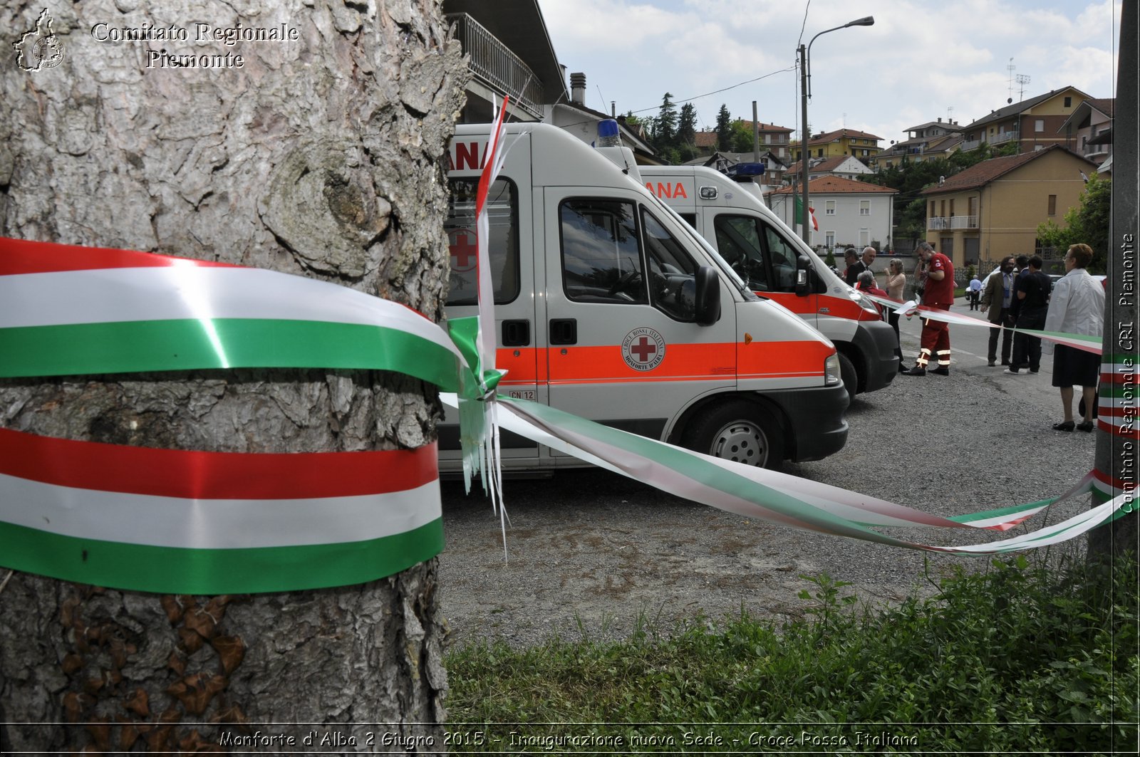 Monforte d'Alba 2 Giugno 2015 - Inaugurazione nuova Sede - Croce Rossa Italiana- Comitato Regionale del Piemonte